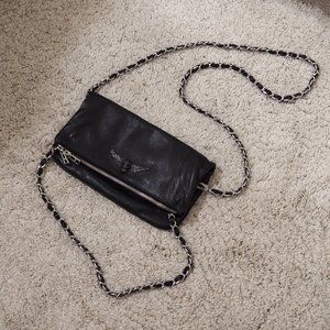 Zadig & Voltaire rock chain skull clutch